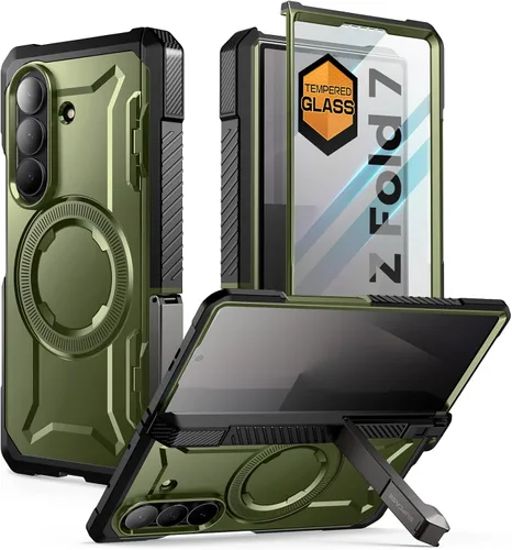 Miniatura 12 de SUPCASE Funda para Samsung Galaxy Z Fold 7 con Soporte (UB Grip), [Compatible con MagSafe] [Protector de Pantalla de Vidrio Templado Integrado]