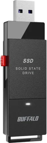 Miniatura 11 de BUFFALO SSD externo de 500GB - Compatible con PS4 / PS5 / Windows/Mac - USB-C - USB-A - USB 3.2 - Unidad de estado sólido externa - SSD-PG500U3B