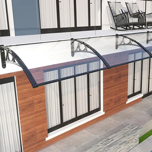 Miniatura 7 de Toldo para puerta delantera, protección UV, lluvia, nieve, toldo para puerta delantera, toldo para ventana al aire libre, toldo para jardín, patio