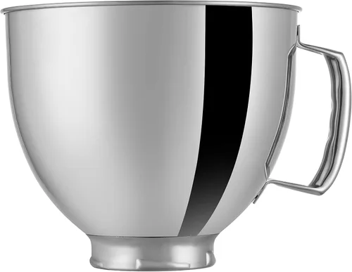 Miniatura 5 de Cuenco mezclador de acero inoxidable de 5 cuartos compatible con batidoras de pie de cabeza inclinable KITCHENAID de 4.5 cuartos (4.3 L) y 5 cuartos