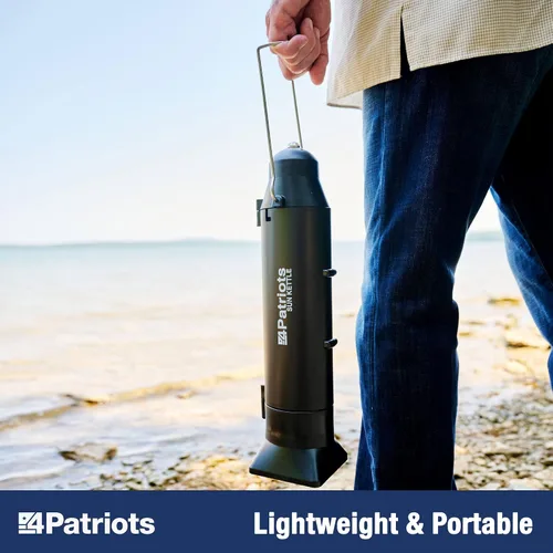 Miniatura 7 de 4Patriots Hervidor Solar Portátil: Calentador de Agua Solar Portátil para Caza y Emergencias - Capacidad de 16.9 oz