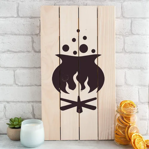 Miniatura 3 de Caldero de brujas Brew Stencil - Arte de Halloween, plantillas de Halloween, Halloween, plantillas de Halloween, plantilla espeluznante