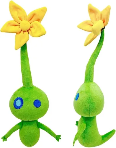 Miniatura 12 de Pikmin - Peluche de Pikmin azul de 11.8 pulgadas para regalo de fanáticos del juego, lindo muñeco de peluche para niños y niñas