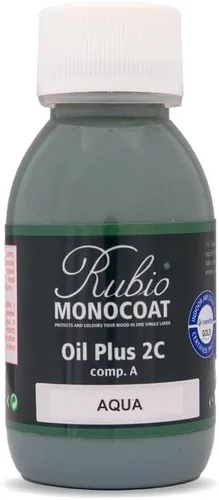 Miniatura 141 de Rubio Monocoat Muestra de Acabado de Aceite para Madera - Puro Aceite Plus Parte A Aceite de Linaza de Secado Rápido y Ecológico para Uso Pure
