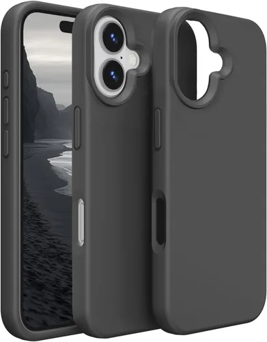 Miniatura 73 de PinLiSheng Funda mate para iPhone 11, funda protectora dura y delgada con protección a prueba de golpes, funda trasera translúcida y mate para Gris