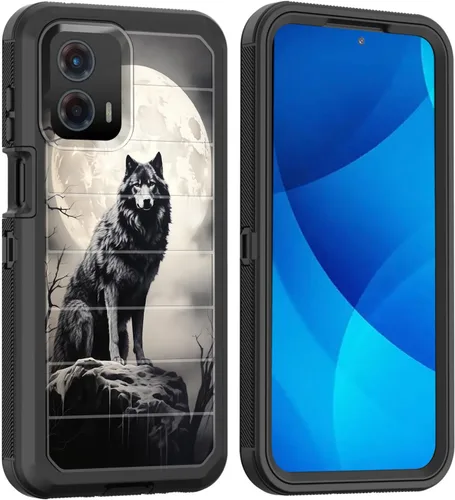 Miniatura 59 de Funda para Moto G Play 4G 2024, cuerpo completo, protección contra caídas, resistente, 3 capas, militar, resistente, duradera, para Motorola Moto G