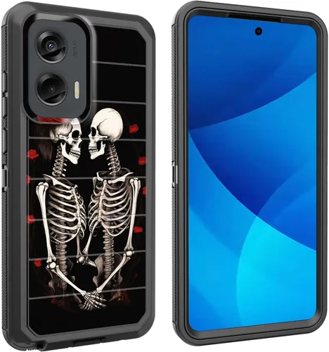 Miniatura 53 de Funda para Moto G Play 4G 2024, cuerpo completo, protección contra caídas, resistente, 3 capas, militar, resistente, duradera, para Motorola Moto G