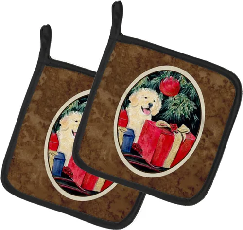 Miniatura 80 de Caroline's Treasures SS8617PTHD - Juego de soportes para ollas de cocina resistentes al calor, almohadillas calientes para horno para cocinar, Husky