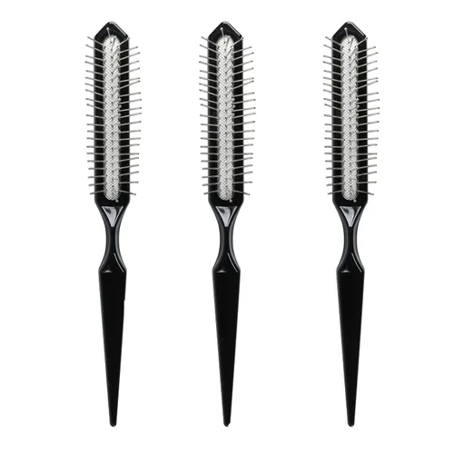 Miniatura 2 de [Juego de peines, paquete variado] Todo tipo de cabello y estilos de peinado profesional, peine de peluquero, peine de rastrillo jumbo