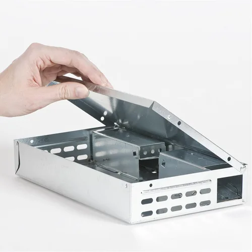 Miniatura 3 de Victor Tin Cat M310SSR - Trampa para ratones vivos de captura y liberación para interiores y exteriores - M310SSR - Captura humanamente ratones - 2