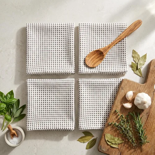 Miniatura 331 de Urban Villa Toallas de cocina 100% algodón para cocina (juego de 6) 20"x30" toallas de cocina altamente absorbentes, juego de ropa de cocina