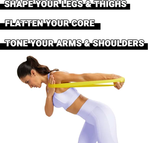 Miniatura 3 de Beachbody Bandas de resistencia para entrenamientos de glúteos y muslos, bucles de ejercicio de fuerza unisex para mujeres y hombres, niveles