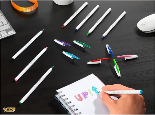 Miniatura 2 de Bic Cristal Up - Bolígrafo negro, 20 unidades (paquete de 1)