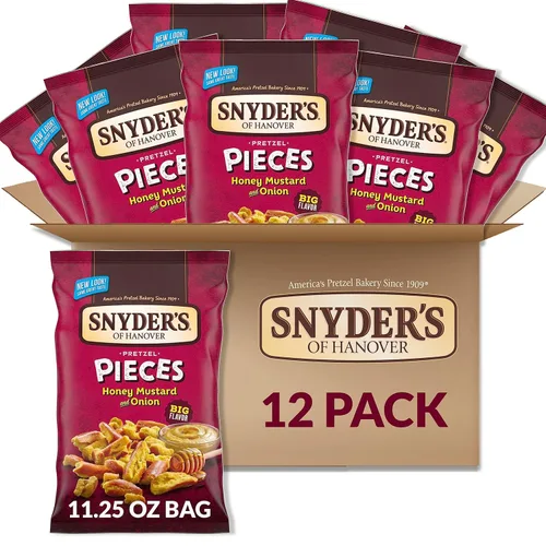 Miniatura 10 de Snyder's Of Hanover Pretzel Pieces, Jalapeño, 11.25 onzas (paquete de 12)