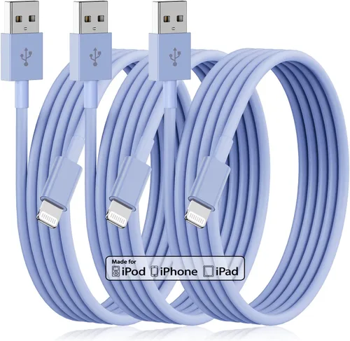Miniatura 19 de Paquete de 4 cables USB C a Lightning de 6 pies, cable de carga rápida para iPhone 14, repuesto para el cable de carga original de Apple para iPhone