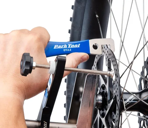 Miniatura 4 de Park Tool DT-2.2 Rotor de freno de disco de bicicleta Truing Tool herramientas de reparación de bicicletas