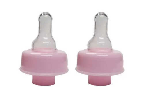 Miniatura 10 de Refresh-a-Baby - Adaptador de pezón reutilizable para biberón, convierte instantáneamente cualquier biberón en un sorbo con pezones de silicona