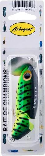 Miniatura 4 de Arbogast Jitterbug Topwater Bass - Señuelo de pesca para pesca nocturna Fire Tiger