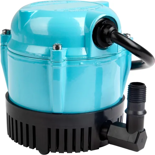 Little Giant 1-AA-18 115 voltios, 1/200 HP, 170 GPH pequeña bomba sumergible permanentemente engrasada para fuentes, pantallas de agua y aire