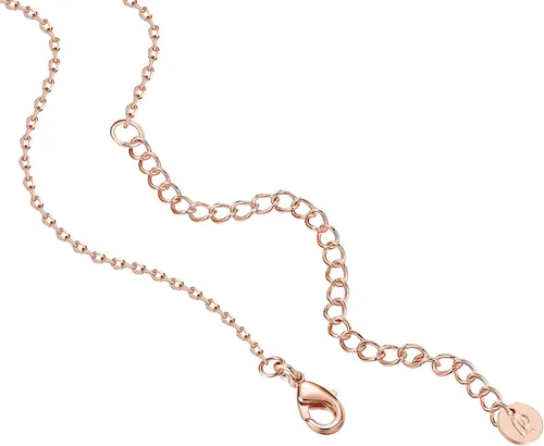 Miniatura 11 de PAVOI Collar de estación chapado en oro de 14 quilates, collares de capas de diamantes simulados, cadena de circonita cúbica para mujer