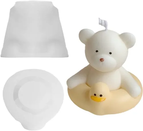 Miniatura 11 de 4PCS Moldes de Silicona para Árbol de Navidad, Moldes de Velas 3D para Hacer Velas Perfumadas, Jabón Hecho a Mano, Bomba de Baño, Barra de Loción, 4