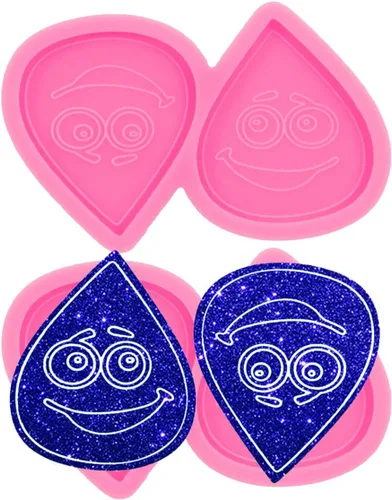 Miniatura 8 de 3 moldes hexagonales de resina de silicona de 1.5 pulgadas, octágono, molde de diamante para manualidades en el agarre superior del teléfono, molde