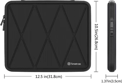 Miniatura 5 de Smatree Funda rígida para iPad Air M3 2025 de 13 pulgadas, nuevo iPad Pro/Air 2024 con teclado mágico, 12.7 pulgadas Yoga Tab Plus 2025, iPad Pro