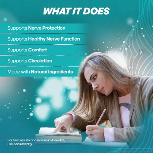 Miniatura 4 de Nerve Bliss Max - Cápsulas oficiales de Nervebliss para neuropatía con una mezcla natural para comodidad diaria y apoyo general para la salud