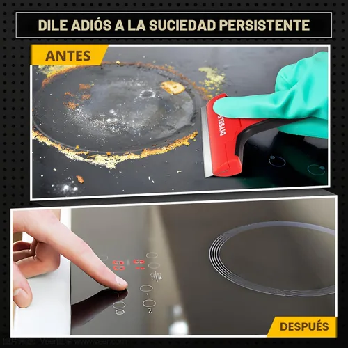 Miniatura 2 de DIYSELF Rascador de Cuchilla de Afeitar, 1 Paquete de Herramienta Rascadora con 10 Piezas de Cuchillas de 4 Pulgadas, Rascador de Cuchilla