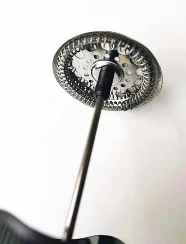 Miniatura 4 de Pantalla de prensa francesa universal de 4 pulgadas para prensa de café de 34 oz/8 tazas/33.8 fl oz, paquete de 4 filtros de repuesto con anillo