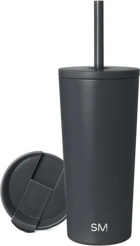 Miniatura 65 de Simple Modern - Vaso con aislamiento, con tapa y pajilla Taza de viaje Botella de agua de acero inoxidable reutilizable Unisex Colección