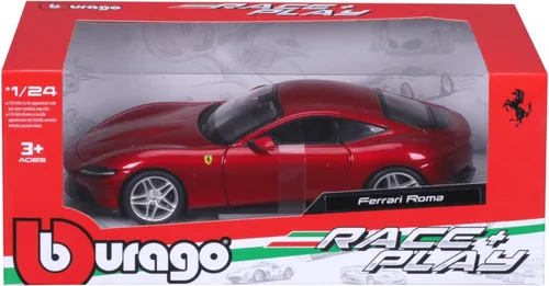 Miniatura 9 de Bburago 1:24 R&P Ferrari Roma - Rojo