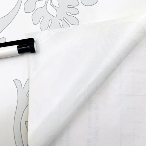 Miniatura 3 de Yifely Papel de estantería floral gris autoadhesivo para revestimiento de estante y cajón, 17.7 pulgadas por 9.8 pies