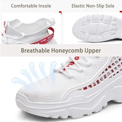 Miniatura 3 de XIDISO - Zapatos deportivos modernos para hombre, informales, para correr o caminar