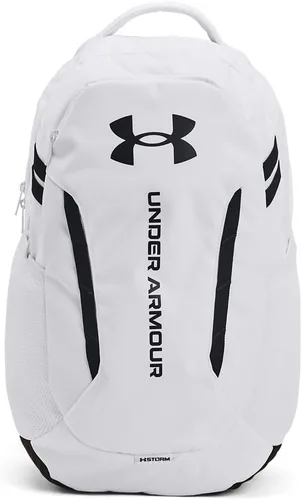 Miniatura 30 de Under Armour Mochila Hustle 6.0 unisex para adultos (002) Negro / Negro / Blanco