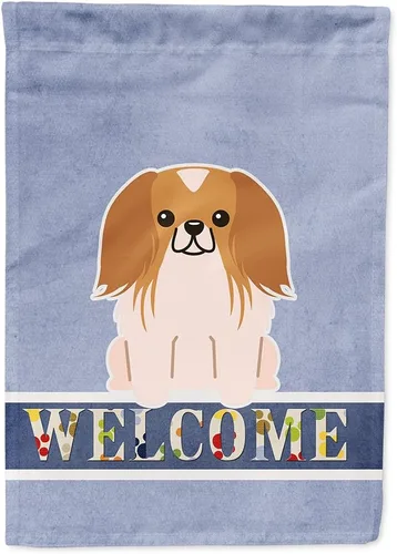 Miniatura 24 de Caroline's Treasures BB5622GF Airedale - Bandera de bienvenida para jardín, bandera decorativa para patio, exteriores, patio, parterres