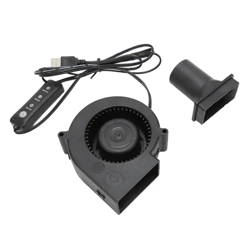 Miniatura 7 de Ventilador de ventilador USB, ventilador de enfriamiento sin escobillas de 3.819 x 1.299 in, 5 V CC, ventilador centrífugo de 3800 RPM 22 CFM