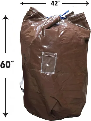 Miniatura 2 de TentandTable Bolsa de almacenamiento de vinilo resistente Mediana, 42 pulgadas por 60 pulgadas Costuras reforzadas para casas de rebote