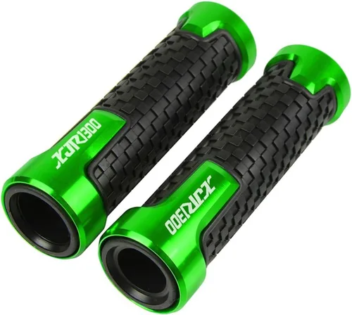 Miniatura 9 de Empuñaduras de manillar de motocicleta para XJ6 Diversion XJR1300 FJR1300 FJR XJR 1300 CNC Moto Racing Grips Mango de motocicleta y extremos Negro