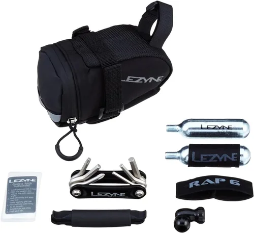 Miniatura 5 de LEZYNE M-Caddy Bike Repair Kits with Medium Wedge-Shaped Saddle Bag for Long-Distance Riding Choose Sport Kit or C02 Kit
