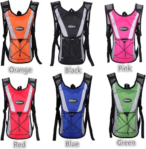 Miniatura 2 de Monvecle - Mochila de agua con vejiga para andar en bicicleta /Senderismo, escalar + 2L Bolsa de hidratación