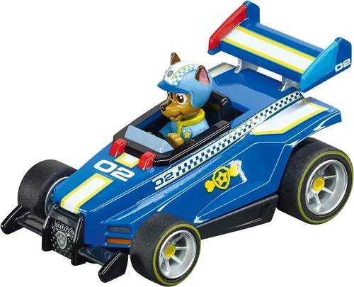 Miniatura 3 de Carrera GO juego de carreras de autos con batería, escala 1:43, pista de carreras con rampa de salto para niños de 5 años en adelante, Paw Patrol
