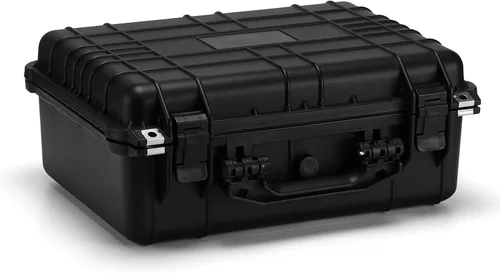 Miniatura 10 de Mayouko Caja de herramientas portátil con esponja a prueba de golpes, grado impermeable IP67, funda rígida impermeable con inserto de espuma, cardán