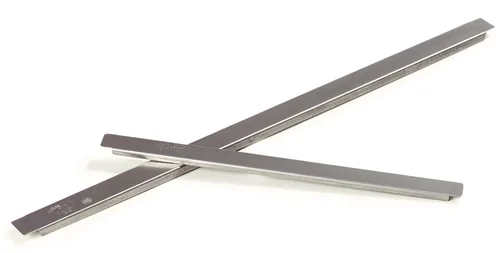 Carlisle FoodService Products 6070A DuraPan Barra adaptadora de bandeja de vapor de acero inoxidable, 20.5 pulgadas de largo (paquete de 12)