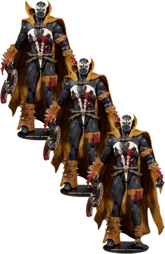 Miniatura 9 de McFarlane Toys Mortal Kombat Spawn Bloody Classic - Figura de acción de 7 pulgadas con accesorios