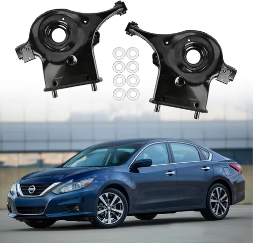 Brazo de control de suspensión trasero inferior izquierdo + derecho compatible con Nissan Altima 2013-2018 y Nissan Maxima 2016-2021 Reemplazo #