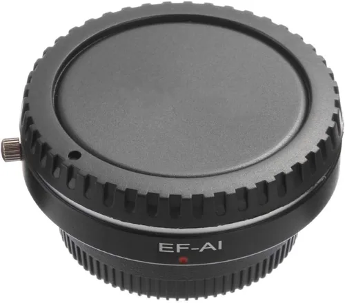 Miniatura 7 de FocusFoto Anillo adaptador para lente EF EF-S a cámara Nikon F AI Mount con vidrio óptico para Nikon D750, D810, D7500, D7200, D7100, D7000, D5600