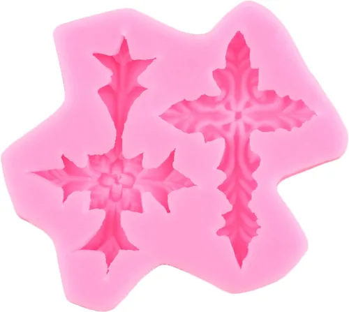 Miniatura 5 de ZiXiang Molde de silicona cruzada para comunión, cáliz, paloma, fondant, molde de bautismo para bautismo, fiesta, decoración de pasteles, decoración