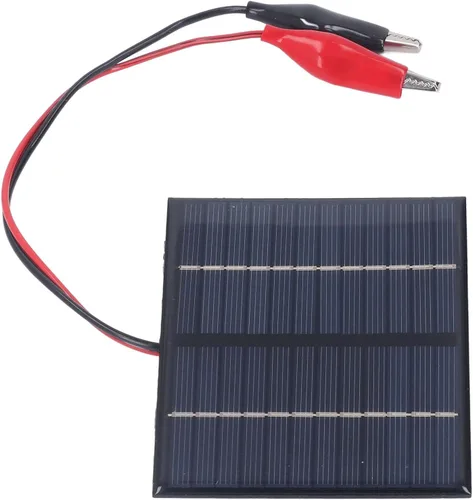 Miniatura 6 de Omabeta 1.5W 12V Panel solar, panel solar ligero portátil de salida de alta eficiencia de polisilicio para cargador de batería