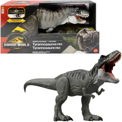 Miniatura 8 de Mattel JCH02 Jurassic World Rebirth Power Devour Tyrannosaurus Rex Figura de dinosaurio